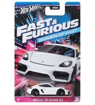 Hot Wheels Fast & Furious Porsche 718 Cayman GT4 - Women of Fast (1/64)