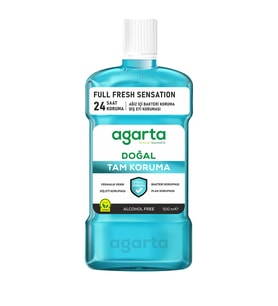 Agarta Ağız Bakım Suyu Tam Koruma  Alkolsüz 500 Ml