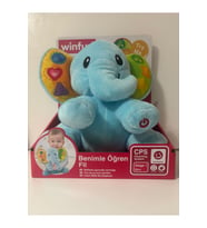 Winfun Benimle Öğren Fil Işıklı Sesli Eğitici Oyuncak