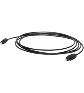 Ses Kablosu Toslink - Toslink 1 Metre YWL2.2 Dijital Audio Fiber Optik Kablo TV Soundbar Hoparlör Ses Sistemleri İçin Optik Bağlantı Kablosu ZR146 (Siyah 1 Metre)