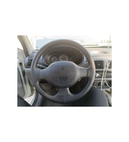 Dikişli Direksiyon Kılıfı Damarlı Siyah Deri Siyah Dikişli Renault Clio 2007 Öncesi Için Hızlı Kargo