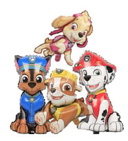 Kumik Paw Patrol Skye. Rubble. Chase. Marshall Balon