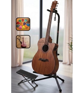 Lastvoice Gtr-01PD Enstrüman Gitar Standı Sehpası + Ayaklık + Pena