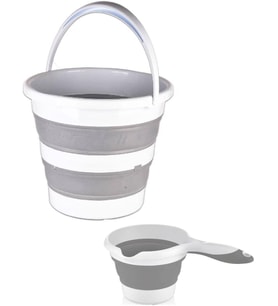 Gri Katlanabilir Konana Ve Gri Katlanabilir Maşrapa, Sepetkitchen