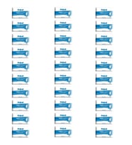 Burpak HDPE İş Temizlik Tek Kullanımlık Şeffaf Eldiven / Büyük Boy / 100 Adetlik 30 Paket