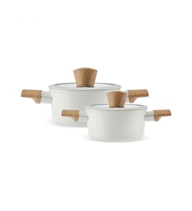 Karaca x Refika Swiss Crystal Almond Cream İndüksiyon Tabanlı Midi 4 Parça Set