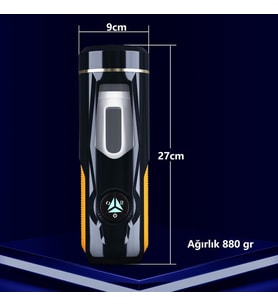 Lilitu Shop USB'den Şarjlı 3cm İleri Geri & Sağ Sol Titreşim Fonksiyonlu Realistik Masturbatör - Aneemun