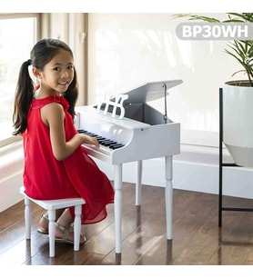 Çocuk için Ahşap Piyano BP30WH (Beyaz)