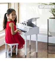 Çocuk için Ahşap Piyano BP30WH (Beyaz)