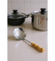Bambum Mundo - Bambu Saplı Kaşık Süzgeç 33,5*11,5cm