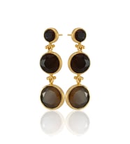 Kadir Jewellery 22 Ayar Altın Kaplama Vintage Küpe -El İşçiliği Ve Hipoalerjenik Küpe