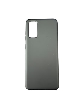 Galaxy S20 ile Uyumlu Cappy Silikon Kılıf Siyah