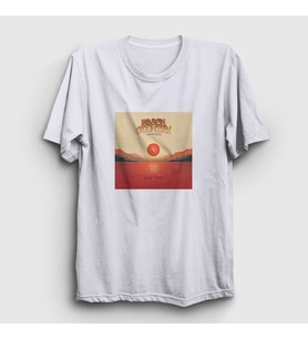 Presmono Unisex Beyaz Red Sun Black Country Communion T-Shirt 449938tt