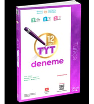 ÜçDörtBeş Yayınları TYT Türkçe 12 Deneme 2026 Yeni