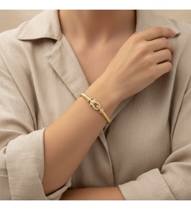STİL İNCİSİ/XUPING JEWELRY KEMER TOKALI FİGÜRLÜ BURGULU KELEPÇE