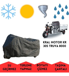 Kral Motor KR 305 Truva 8000 L Kasalı Motor Brandası Su Geçirmez
