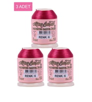 3 Adet Altınbaşak Oya ve Dantel İpi 20 gr - Royaleks - No: 006