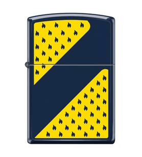 Zippo Yellow And Navy Design Çakmak - 239-069480