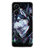 Vivo Y22S Kılıf Silikon Desen Özel Seri Dog Eyes 1761
