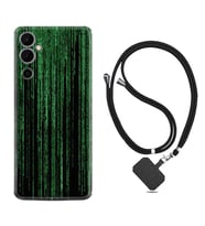 Tecno Pova 4 Kılıf Resimli Boyun Askılı İpli Desenli Silikon Matrix 1321