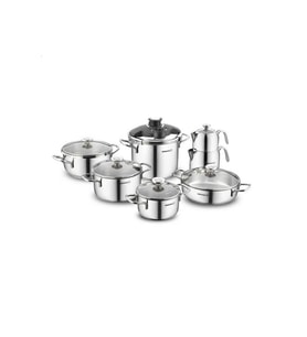A1709 Alia 14 Parça Çelik Hiper Set (Standart)