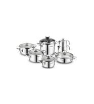 A1709 Alia 14 Parça Çelik Hiper Set (Standart)