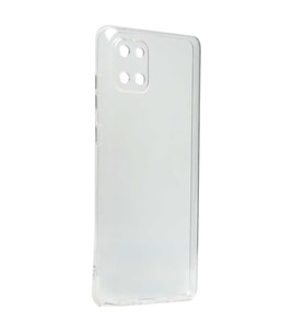 Galaxy A81 (Note 10 Lite) Kılıf Kamera Korumalı Süper Silikon (Renksiz)