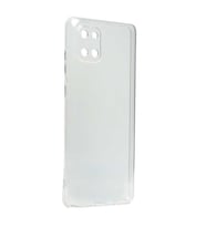 Galaxy A81 (Note 10 Lite) Kılıf Kamera Korumalı Süper Silikon (Renksiz)