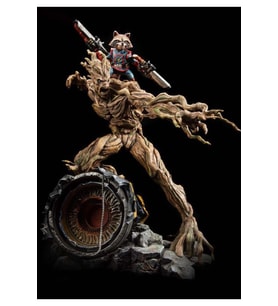 Galaksinin Koruyucuları Rakun ve Groot Figür Guardians of Galaxy Rocket Figür Büyük Boy 25CM