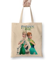 Elsa Anna Frozen Fever Olaf Bez Çanta Uzun Saplı