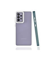 Samsung Galaxy A52 Uyumlu Kılıf Zore Mima Kapak (Koyu Yeşil)