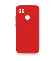 Xiaomi Redmi 9C Kılıf Orj Lansman Serisi Pürüzsüz Esnek Kadife İç Kısım (Koyu Pembe)