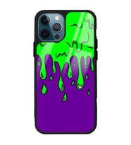 iPhone 13 Pro Max Neon Damla Tasarımlı Glossy Telefon Kılıfı