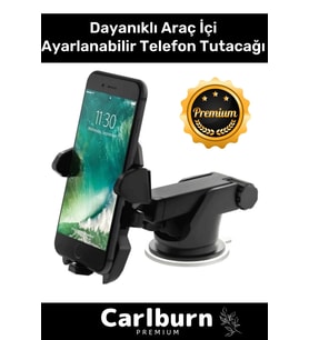 Özel Üretim Uzayabilen Ayarlanabilir Vantuzlu Cep Araç Telefon Tutucu Oto Araba Içi Telefon Tutacağı