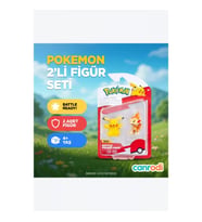 POK PKW3355-X Pokemon Battle 2li Figür Seti Asorti