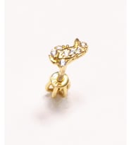 14 Ayar Altın Piercing Tragus Küpe