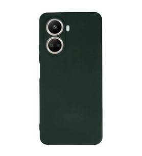 Huawei Nova 10 SE Kılıf First Silikon - Koyu Yeşil