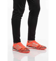 Playup Kırmızı Gümüş Bilekten Lastikli Bağcıklı Unisex Halısaha Ayakkabısı GH-252-149 G (Kırmızı-Gümüş)