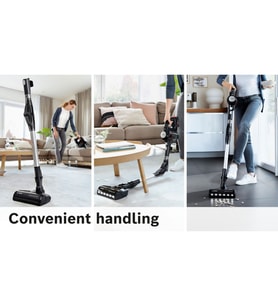 BOSCH BCS711XTR Unlimited 7 Şarjlı Süpürge Siyah