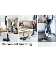 BOSCH BCS711XTR Unlimited 7 Şarjlı Süpürge Siyah