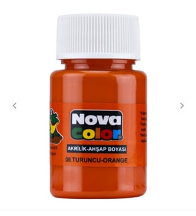 NOVA COLOR TURUNCU RENK AKRİLİK BOYA 30 ML