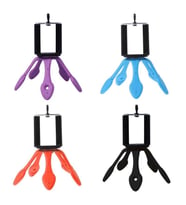 Esnek Kıvrılabilir Elastik Mini Ahtapot Tripod Stand-Kırmızı