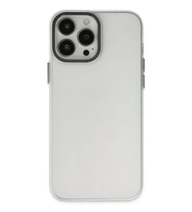 iPhone 14 Pro Kılıf Modos Metal Kapak - Şeffaf