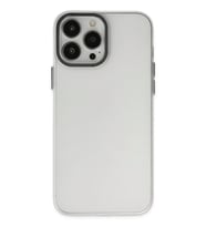 iPhone 14 Pro Kılıf Modos Metal Kapak - Şeffaf