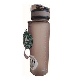 UZSPACE MATARA TRITAN SOFT TOUCH 3026 500 ML NAUGAT BROWN
