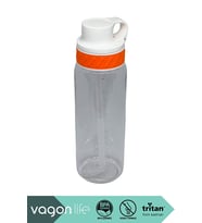 Vagonlife VGN047 800ml Pipetli Turuncu Tritan Matara