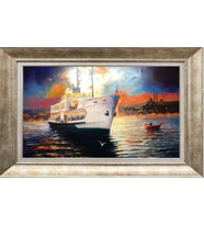 GÜMÜŞ ÇERÇEVELİ TABLO N632