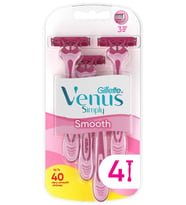 Gillette Venus Gillette Simply Venüs 3 Kullan At Tıraş Bıçağı Kadınlar İçin (Paket İçeriği 4 Adet)