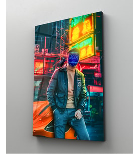 Gamer Gençlik Cam Tablo