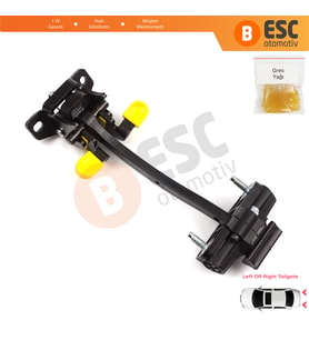 Fiat Fiorino Qubo 225 2007-2024 Citroen Nemo Bipper Tepee 9035AQ İçin Arka Bagaj Kapı Gergi Yayı